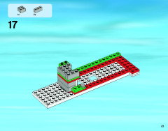 LEGO 60025 instructions page 21 – build guide