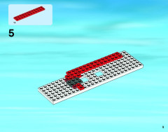 LEGO 60025 instructions page 9 – build guide