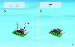 LEGO 60025 instructions page 21 – build guide