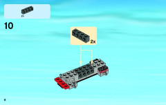 LEGO 60025 instructions page 8 – build guide