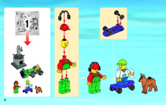 LEGO 60026 instructions page 4 – build guide