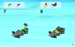 LEGO 60026 instructions page 9 – build guide