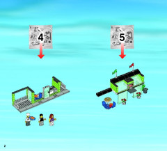 LEGO 60026 instructions page 2 – build guide