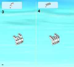 LEGO 60026 instructions page 40 – build guide