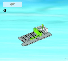 LEGO 60026 instructions page 9 – build guide