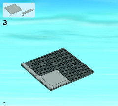 LEGO 60026 instructions page 10 – build guide