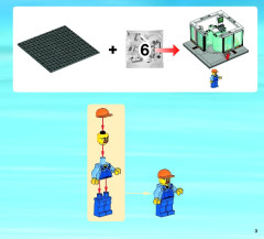 LEGO 60026 instructions page 3 – build guide