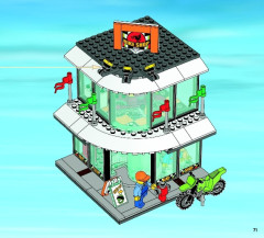 LEGO 60026 instructions page 71 – build guide