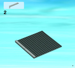 LEGO 60026 instructions page 9 – build guide