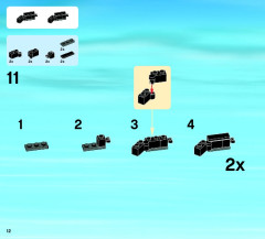 LEGO 60026 instructions page 12 – build guide