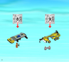 LEGO 60026 instructions page 2 – build guide