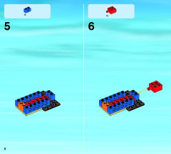 LEGO 60026 instructions page 6 – build guide