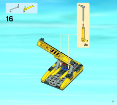 LEGO 60026 instructions page 71 – build guide