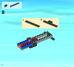 LEGO 60026 instructions page 8 – build guide