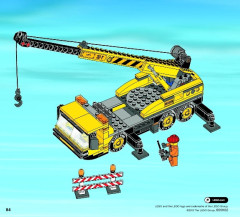 LEGO 60026 instructions page 84 – build guide