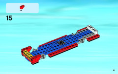 LEGO 60026 instructions page 21 – build guide