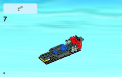 LEGO 60027 instructions page 10 – build guide