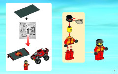 LEGO 60027 instructions page 3 – build guide