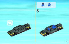 LEGO 60027 instructions page 7 – build guide