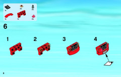 LEGO 60027 instructions page 8 – build guide