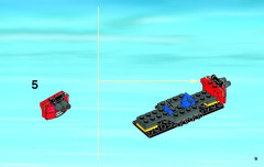 LEGO 60027 instructions page 9 – build guide