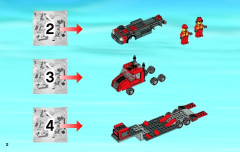 LEGO 60027 instructions page 2 – build guide