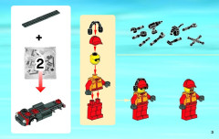 LEGO 60027 instructions page 3 – build guide