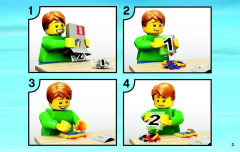 LEGO 60031 instructions page 3 – build guide