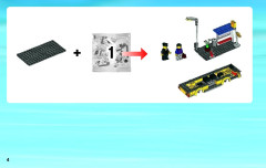 LEGO 60031 instructions page 4 – build guide