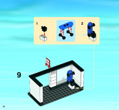 LEGO 60031 instructions page 10 – build guide