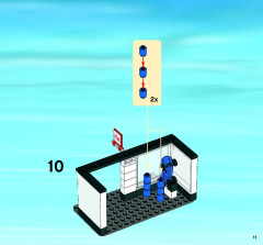 LEGO 60031 instructions page 11 – build guide