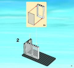 LEGO 60031 instructions page 21 – build guide