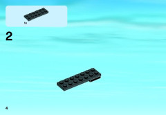 LEGO 60032 instructions page 4 – build guide