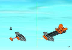 LEGO 60032 instructions page 7 – build guide