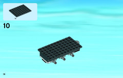LEGO 60033 instructions page 10 – build guide