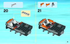 LEGO 60033 instructions page 21 – build guide