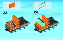 LEGO 60033 instructions page 23 – build guide