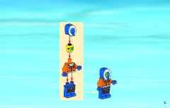 LEGO 60033 instructions page 3 – build guide