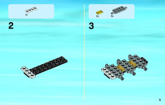 LEGO 60033 instructions page 5 – build guide