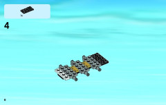 LEGO 60033 instructions page 6 – build guide