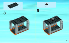 LEGO 60034 instructions page 11 – build guide