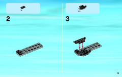 LEGO 60034 instructions page 13 – build guide