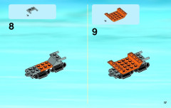 LEGO 60034 instructions page 17 – build guide