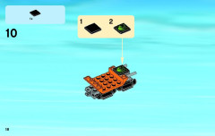 LEGO 60034 instructions page 18 – build guide