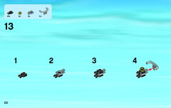 LEGO 60034 instructions page 22 – build guide