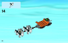 LEGO 60034 instructions page 24 – build guide