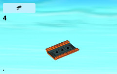 LEGO 60034 instructions page 8 – build guide