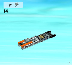 LEGO 60034 instructions page 13 – build guide