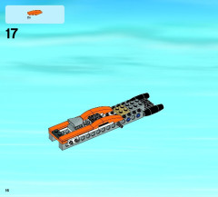 LEGO 60034 instructions page 16 – build guide