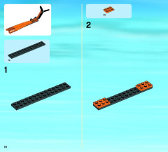 LEGO 60034 instructions page 18 – build guide